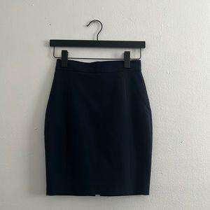 H&M Navy Blue Pencil Skirt